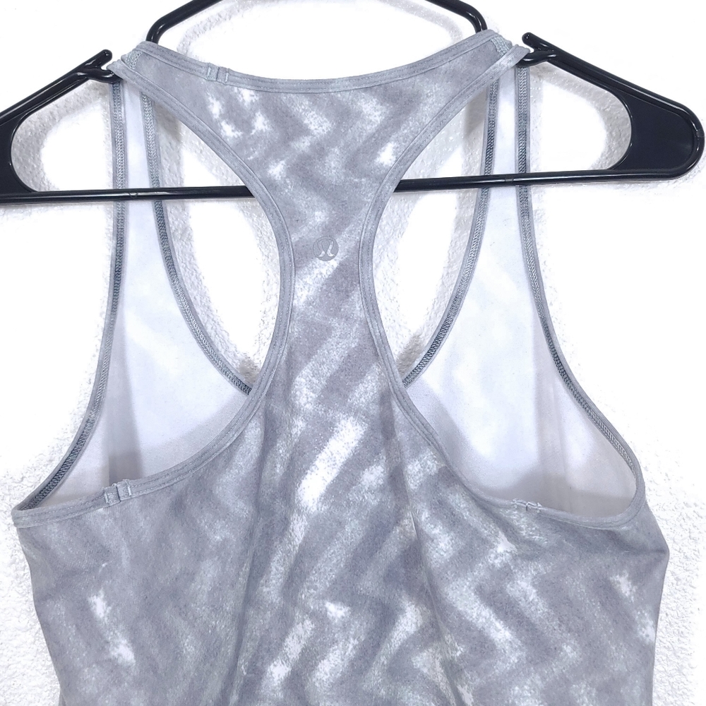 LULULEMON Cool Racerback Tank Blazer Fossil Print - Picture 7 of 9
